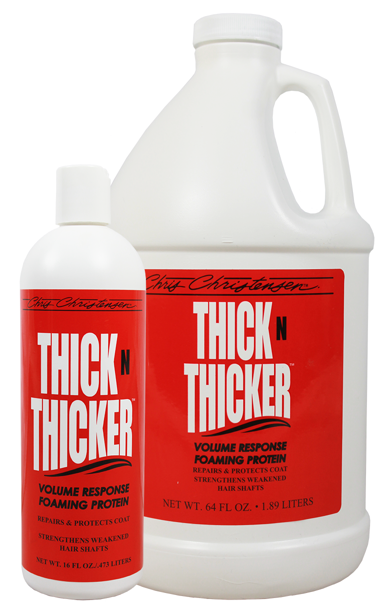 Chris christensen thick n thicker volume response foaming protein